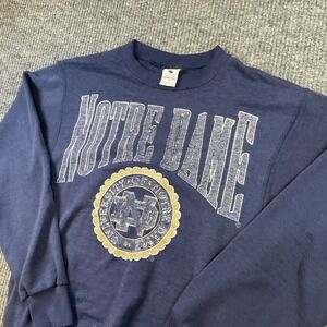 Vintage Galt Sand Notre Dame Sweatshirt Medium USA Distressed College Shirt READ